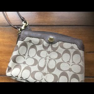 Coach wristlet. Never used.
